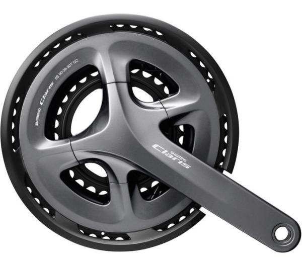 SHIMANO Kurbelgarnitur CLARIS FC-R2030 8-fach 175 mm 50-39-30 Zähne