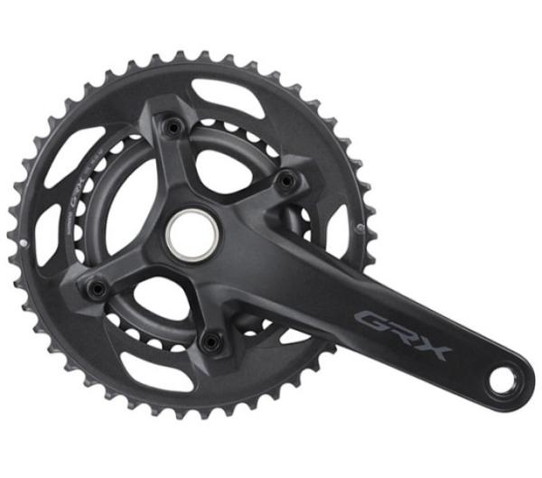 SHIMANO Kurbelgarnitur GRX FC-RX600-10 10-fach 175 mm 46-30 Z&auml;hne Schwarz