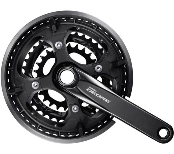 SHIMANO Kurbelgarnitur DEORE FC-T6010 10-fach 175 mm 48-36-26 Z&auml;hne
