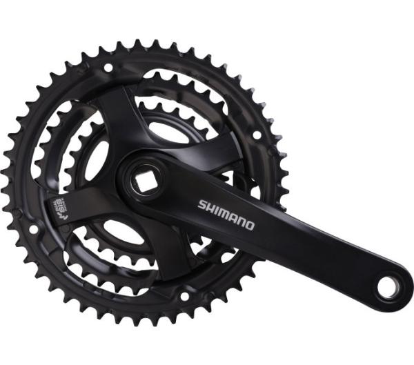 SHIMANO Kurbelgarnitur TOURNEY FC-TY501 6-fach/7-fach/8-fach 175 mm 48-38-28 Zähne