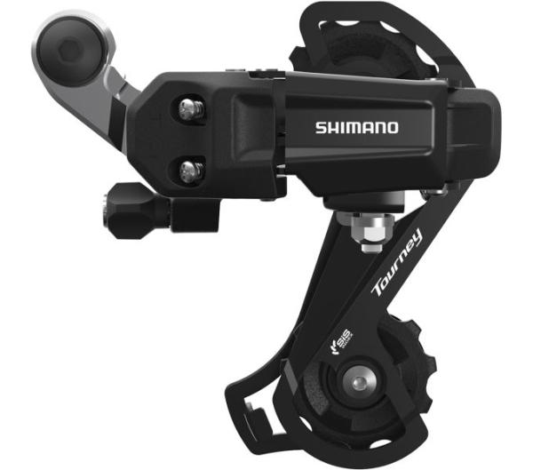SHIMANO Schaltwerk TOURNEY RD-TY200 6-fach/7-fach Lang Mit Adapter