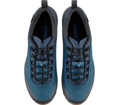 SHIMANO SHIMANO Fahrradschuhe ET501 Herren/Damen MTB FLATPEDAL Größe 42 Blau Produktbild 1