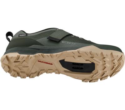 SHIMANO SHIMANO Fahrradschuhe EX500 Herren/Damen Touring SPD Größe 39 Grün Produktbild 3