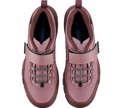 SHIMANO SHIMANO Fahrradschuhe EX500W Damen Touring SPD Größe 40 Damenleisten Rot Produktbild 1