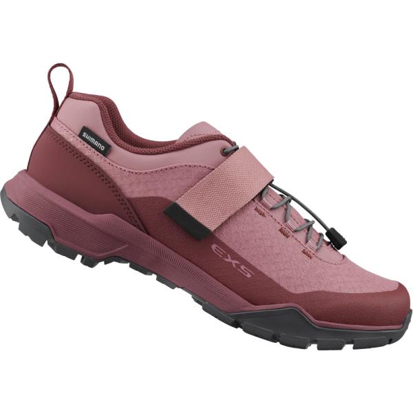 SHIMANO SHIMANO Fahrradschuhe EX500W Damen Touring SPD Gr&ouml;&szlig;e 42 Damenleisten Rot