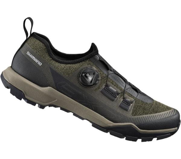 SHIMANO SHIMANO Fahrradschuhe EX700 Herren/Damen Touring SPD Gr&ouml;&szlig;e 46 Gr&uuml;n