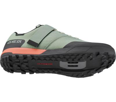 SHIMANO SHIMANO Fahrradschuhe GE500 Herren/Damen MTB SPD Größe 47 Grün Produktbild 3