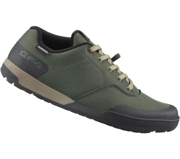 SHIMANO SHIMANO Fahrradschuhe GF400 Herren/Damen MTB FLATPEDAL Gr&ouml;&szlig;e 44 Gr&uuml;n
