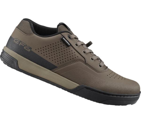SHIMANO SHIMANO Fahrradschuhe GF600 Herren/Damen MTB FLATPEDAL Gr&ouml;&szlig;e 45 Braun