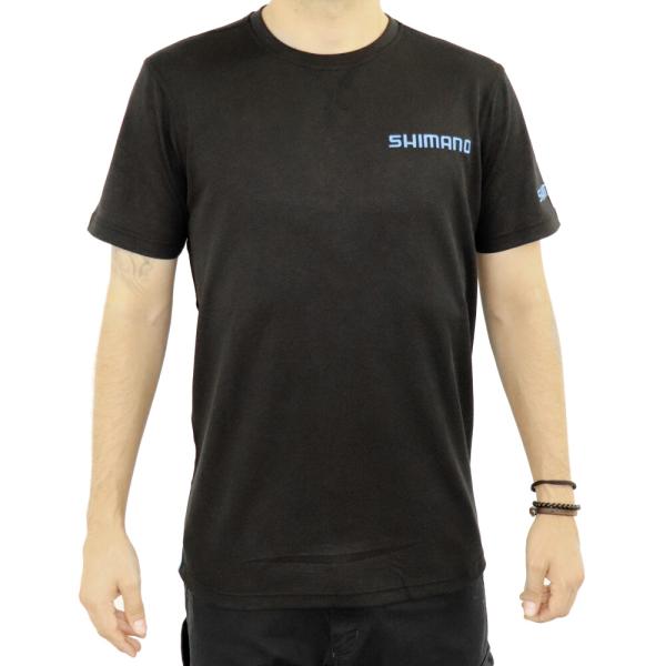 SHIMANO SHIMANO WORKSHOP T-SHIRT BLACK, XL 50% PES/50 % COTTON