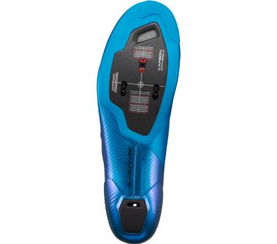 SHIMANO SHIMANO Fahrradschuhe RC903 Damen/Herren Road SPD-SL Größe 47 Blau Produktbild 2