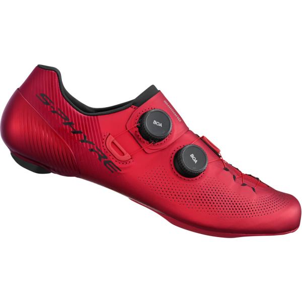 SHIMANO SHIMANO Fahrradschuhe RC903 Damen/Herren Road SPD-SL Gr&ouml;&szlig;e 46 breit Rot