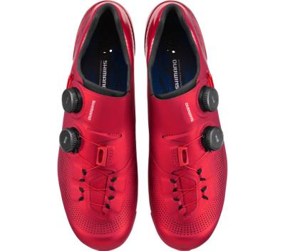 SHIMANO SHIMANO Fahrradschuhe RC903 Damen/Herren Road SPD-SL Größe 45 Rot Produktbild 1