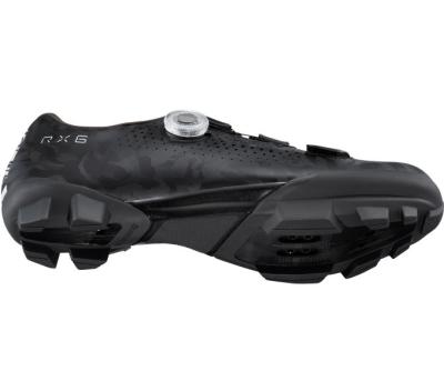 SHIMANO SHIMANO Fahrradschuhe RX600 Herren/Damen Gravel SPD Größe 41 Schwarz Produktbild 3