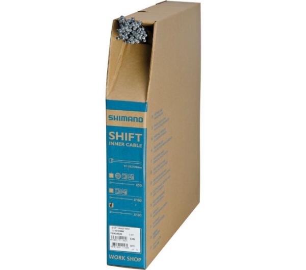 SHIMANO 100 St&uuml;ck. Schaltzug MTB/Road Edelstahl