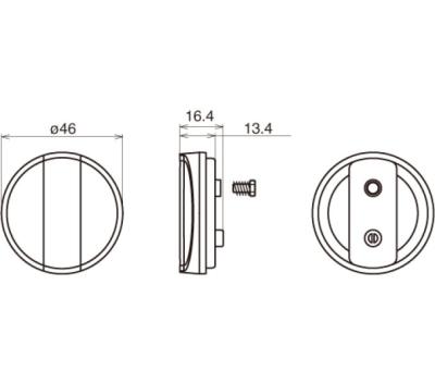 CATEYE CATEYE Reflektoren Frontstrahler RR-165 BTW Produktbild 2