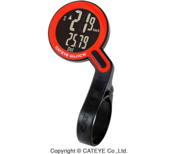 CATEYE CATEYE Fahrradcomputer Quick Schwarz/Rot
