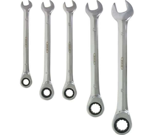 VAR Ratschen-/Gabelschlüsselsatz DV-57100 8 -15 mm