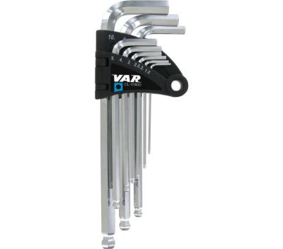 VAR Innensechskantschlüssel CL-17800 9 teilig Produktbild 1