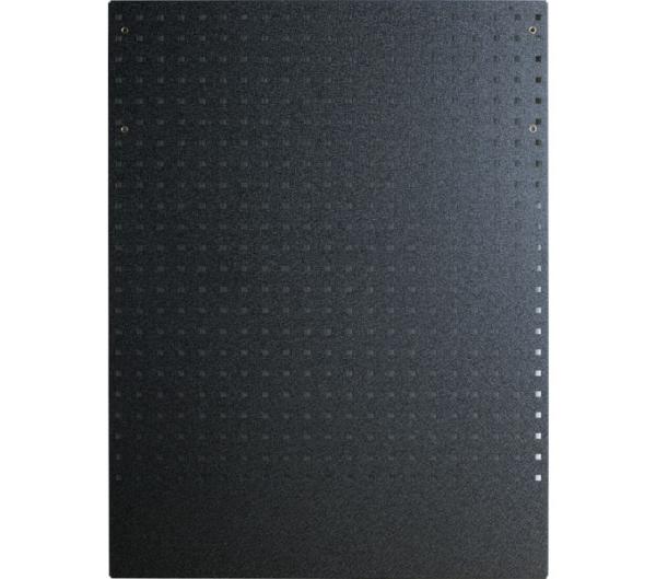 VAR Werkzeuglochwand MO-52232 für Eckschrank 1052 x 800 x 24 mm Granitschwarz