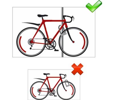 Master Lock Bügelschloss 8195 Schwarz 13 mm x 210 mm x 110 mm Schlüssel Produktbild 3