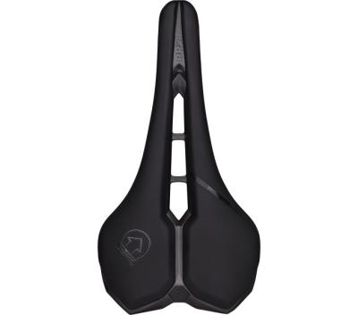 PRO Fahrradsattel Falcon Performance 142 mm Schwarz Edelstahl Gestell Produktbild 4