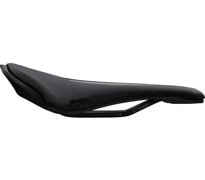 PRO Fahrradsattel Stealth Curved Performance 142 mm Schwarz Edelstahl Gestell Produktbild 3