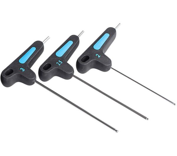 PRO Innensechskantschlüsselset T-Form 2 / 2,5 / 3 mm