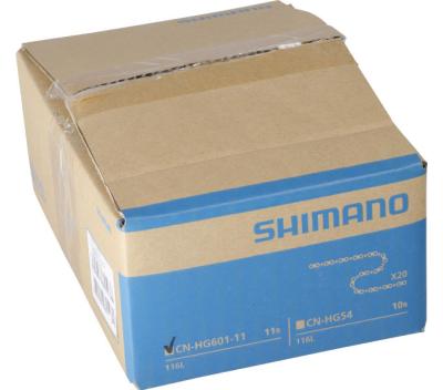 SHIMANO 20 Stück Kette DEORE CN-HG601 11-fach 116 Glieder Kettennietstift Produktbild 1