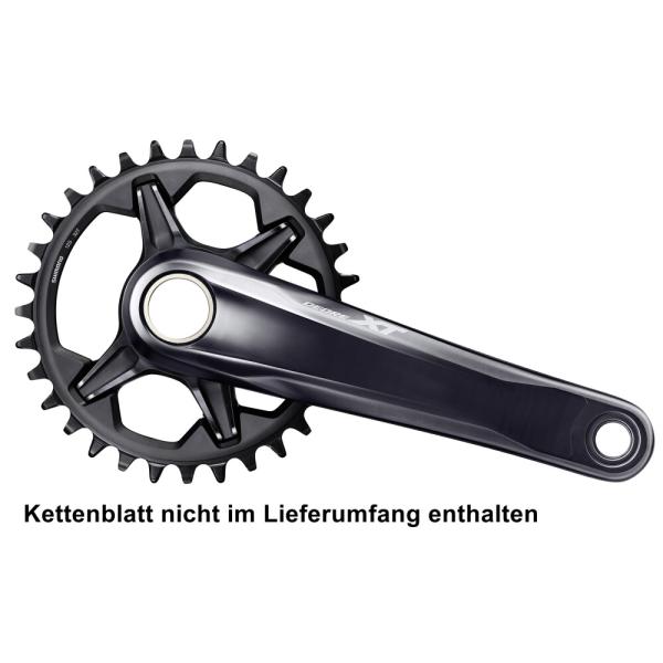 SHIMANO Kurbelgarnitur DEORE XT FC-M8130-1 12-fach 170 mm ohne Kettenblatt