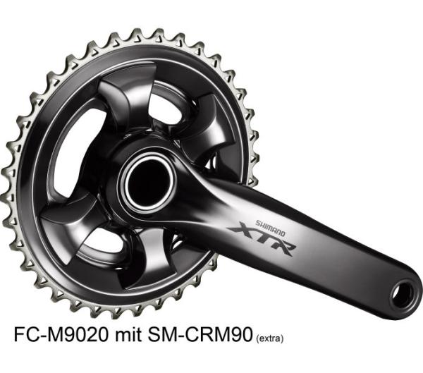 SHIMANO Kurbelgarnitur XTR FC-M9020 11-fach 175 mm ohne Kettenblatt