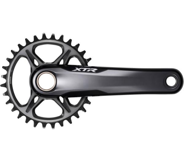 SHIMANO Kurbelgarnitur XTR FC-M9125 12-fach 165 mm ohne Kettenblatt
