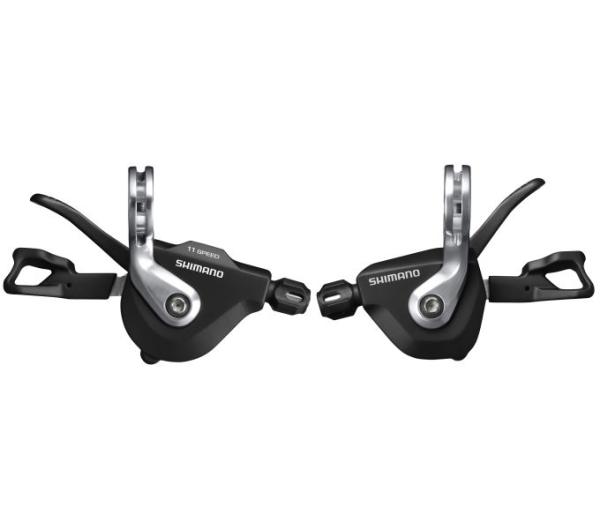 SHIMANO Schalthebelpaar Road SL-RS700 2x11 Schelle Schwarz Inkl. Zug und H&uuml;lle