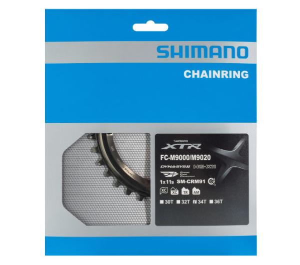 SHIMANO Kettenblatt XTR FC-M9000, FC-M9020 34 Z&auml;hne