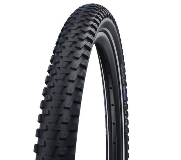 Schwalbe MARATHON PLUS MTB Performance Line SmartGuard 54-584 Schwarz/Reflex
