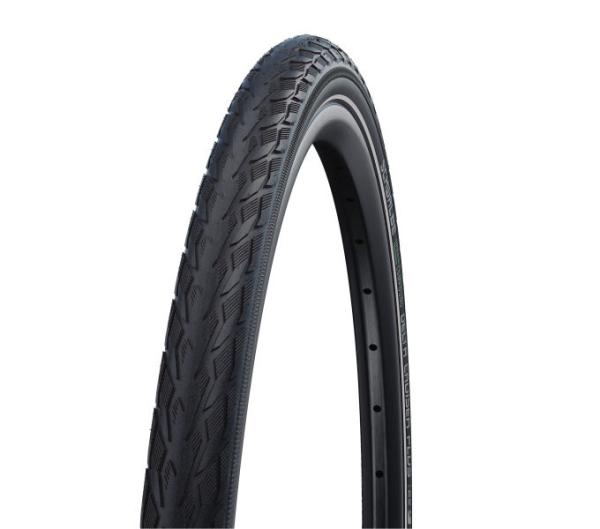 Schwalbe SCHWALBE DRAHTREIFEN DELTA CRUISER PLUS    28-622 Schwarz/Reflex
