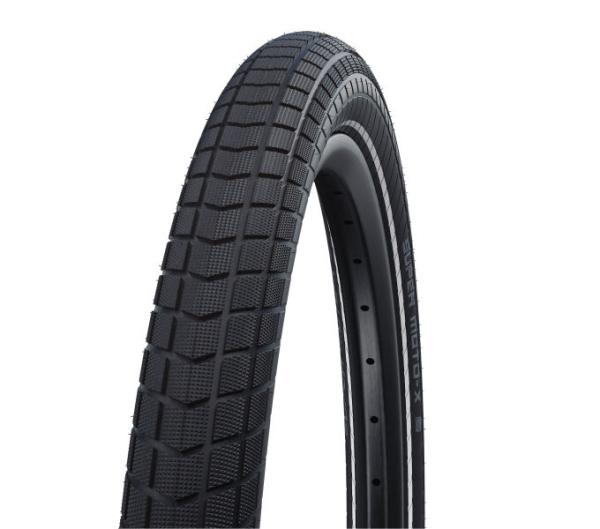Schwalbe SUPER MOTO-X Performance Line GreenGuard DD 62-584 Schwarz/Reflex