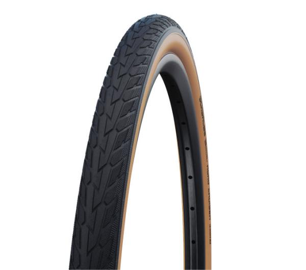 Schwalbe ROAD CRUISER Active Line Green Compound K-Guard 37-622 Schwarz/Gumwall