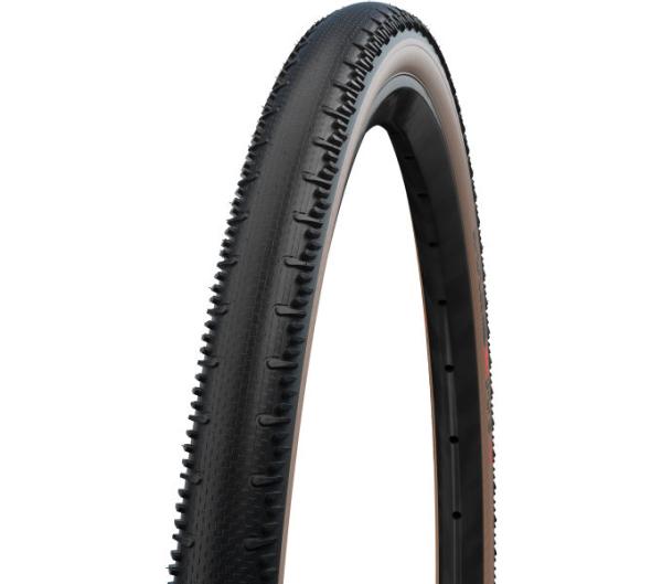 Schwalbe SCHWALBE FALTREIFEN G-ONE RS PRO  V-Guard Super Race 35-622 Schwarz/Transparent