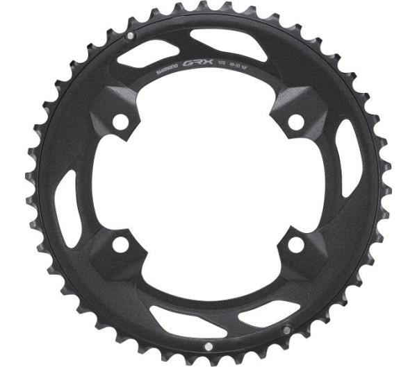 SHIMANO Kettenblatt GRX FC-RX600 46 Z&auml;hne Schwarz