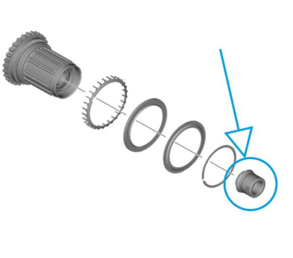 SHIMANO Abdeckkappe f&uuml;r WH-R9270 HR