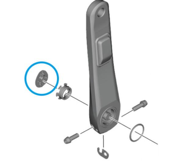 SHIMANO Abdeckkappe FC-R9200-P