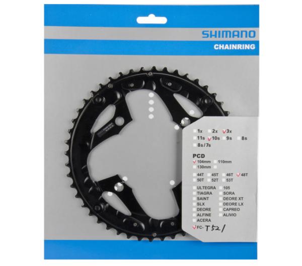 SHIMANO Kettenblatt FC-T521 48 Z&auml;hne
