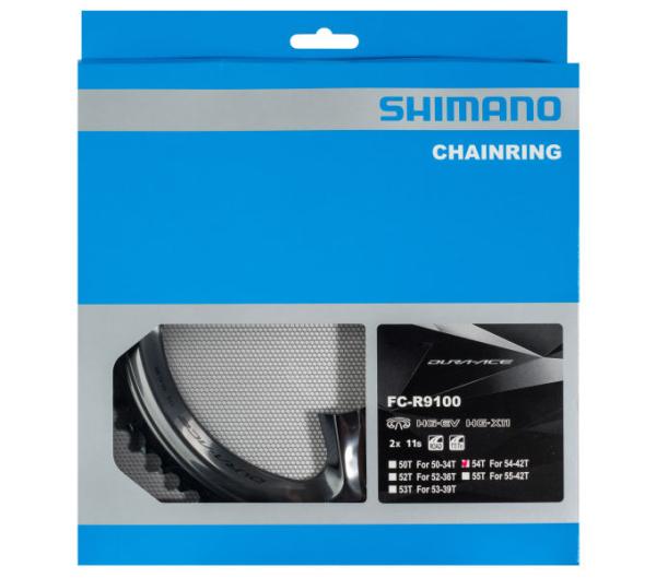 SHIMANO Kettenblatt DURA-ACE FC-R9100 54 Z&auml;hne