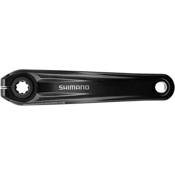 SHIMANO Kurbelarm SHIMANO E-BIKE SYSTEMS FC-E8000 links 165 mm Schwarz