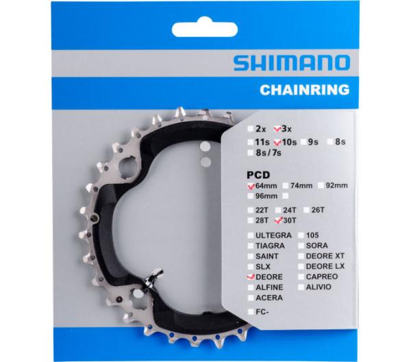 SHIMANO Kettenblatt DEORE FC-M6000-3 30 Z&auml;hne