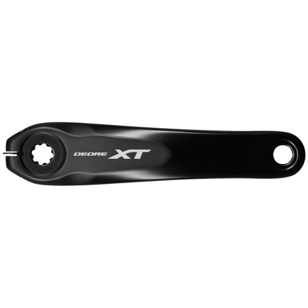 SHIMANO Kurbelarm links SHIMANO E-BIKE SYSTEMS FC-M8050 , 175MM , XT Logo