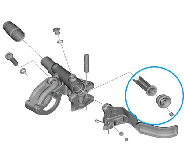 SHIMANO Membran-Einheit  BL-M9120