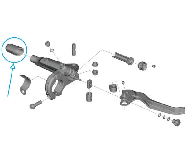 SHIMANO Abdeckung Ausgleichsbehälter BL-U8000 Links