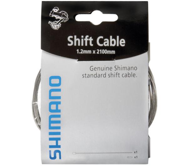 SHIMANO 10 Stück. Schaltzug MTB/Road Stahl